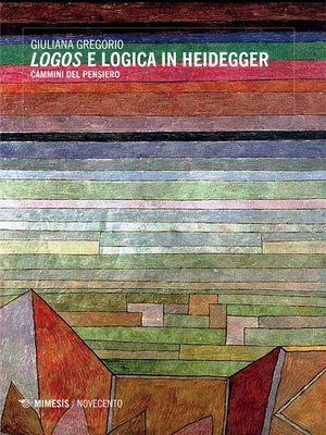 cover image of Logos e logica in Heidegger